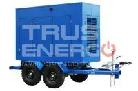 Дизельный генератор ТСС АД-50С-Т400-1РПМ16 на прицепе