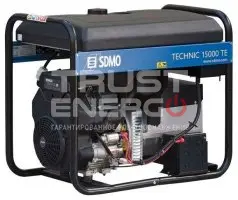 Бензиновый генератор SDMO TECHNIC 15000 TE с АВР Открытая на раме Kohler CH680 trustenergo.ru
 Бензиновый генератор SDMO TECHNIC 15000 TE с АВР Открытая на раме Kohler CH680 trustenergo.ru